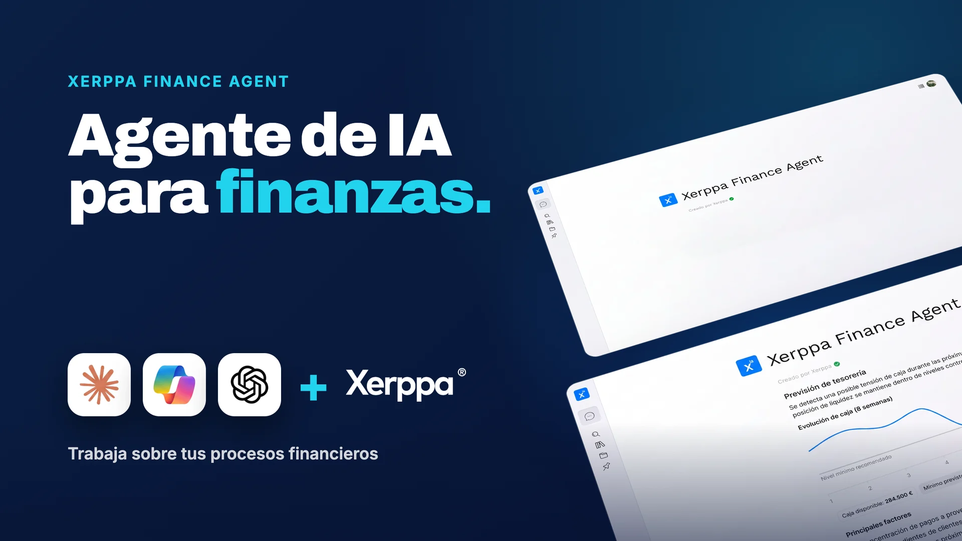 Miniatura del vídeo de Xerppa Finance Agent, agente de IA para finanzas que trabaja sobre tus procesos financieros desde Claude, Microsoft Copilot y ChatGPT